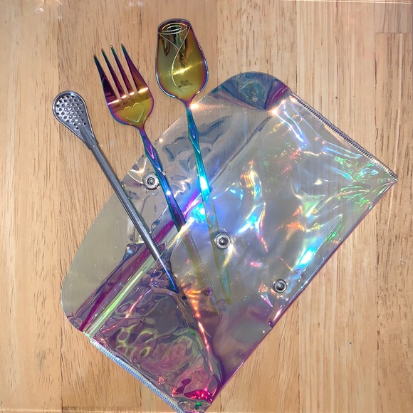 Stainless Steal Portable Cutlery Set - Picture 2 of 6